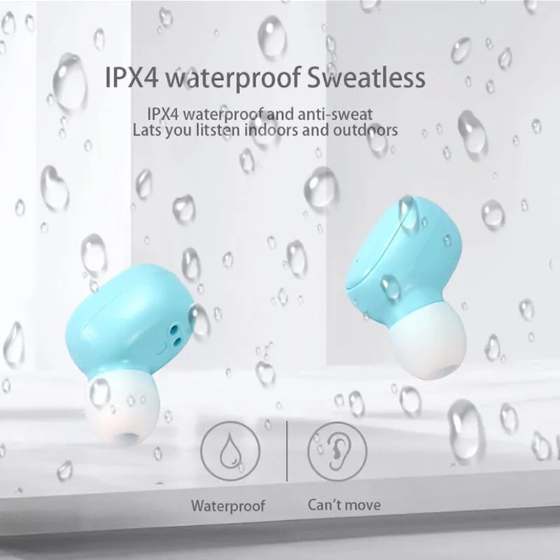 Simple Waterproof TWS Bluetooth Earbuds