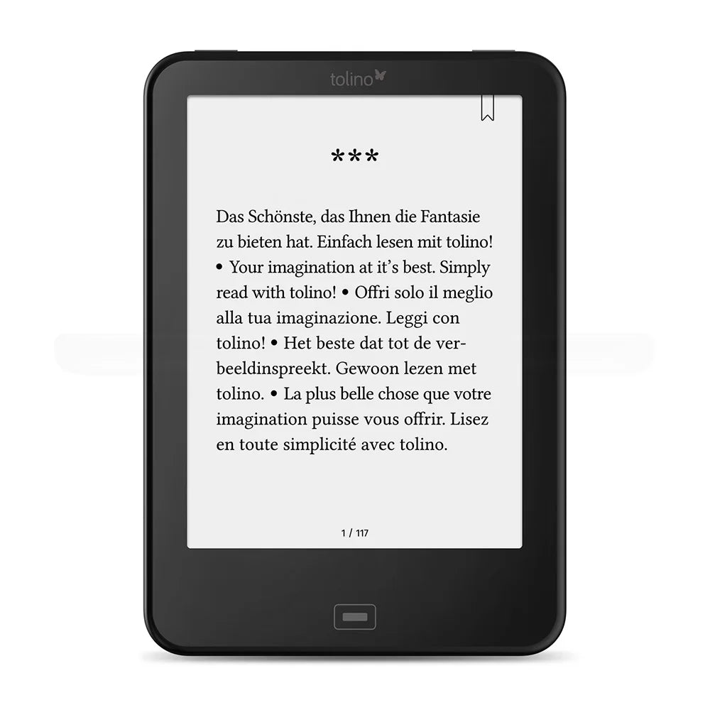 Tolino Vision2 Daily Waterproof 6-inch Ebook