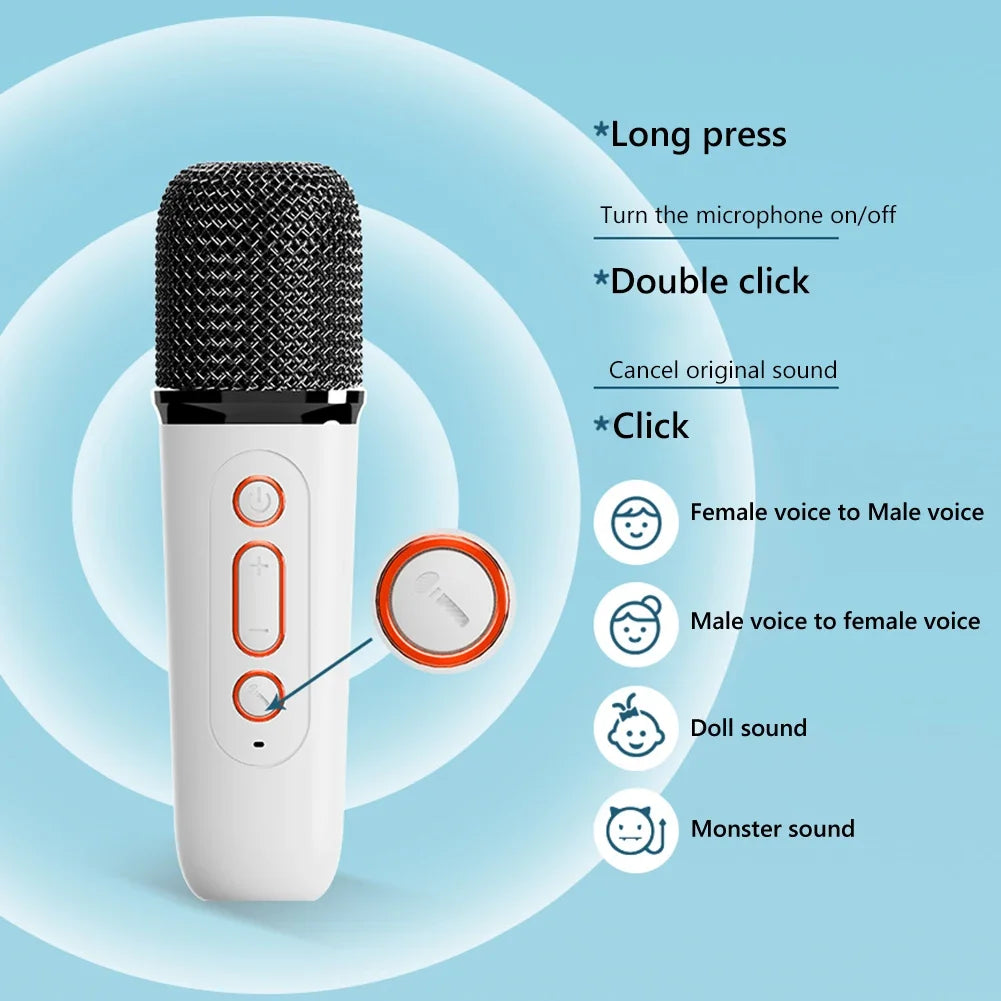 Mini Portable Bluetooth Karaoke Machine