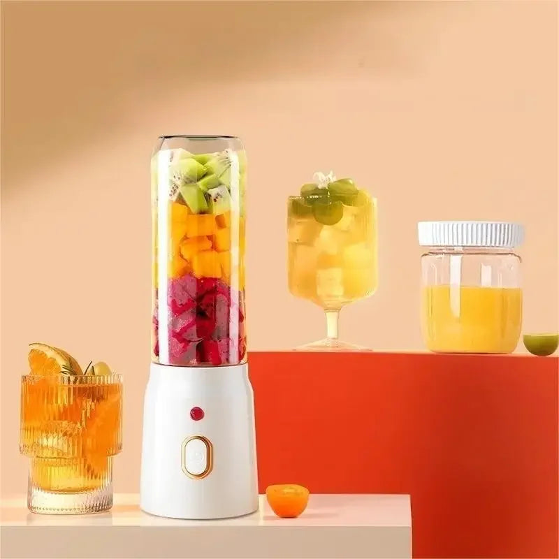 Portable Wireless Blender and Electric Fruit Juicer