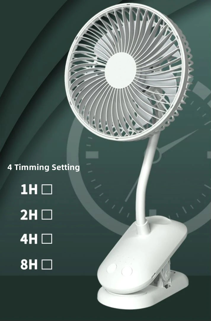 Rotating Desk Clip Fan