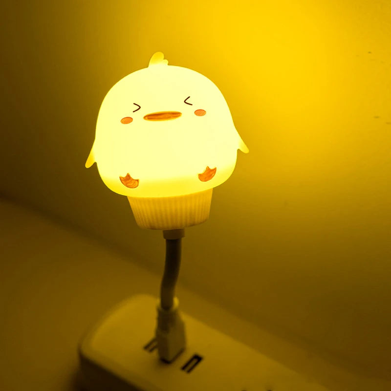 USB Remote Control plug-in Cartoon Night Lights