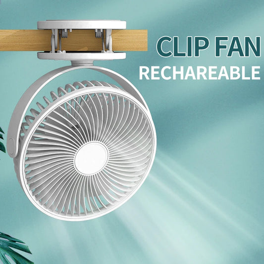 Rechargeable Clip Fan