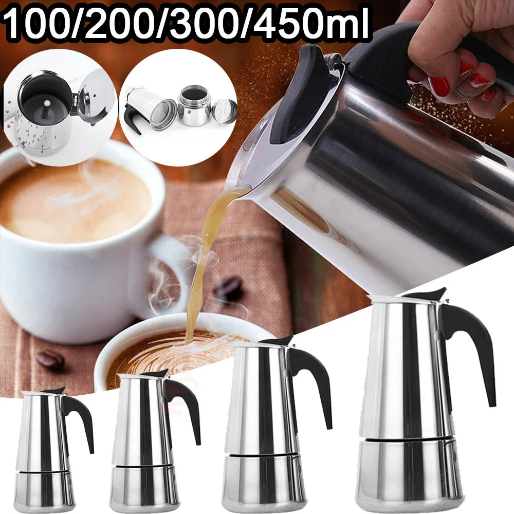 Stainless Steel Coffee Pot for Coffee Making