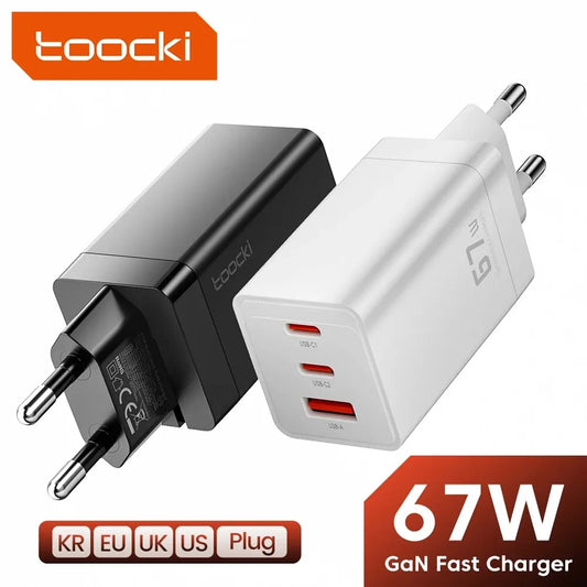 67W GaN USB C Charger Quick Charge