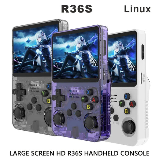 2024 New R36S Retro Handheld Video Game Console
