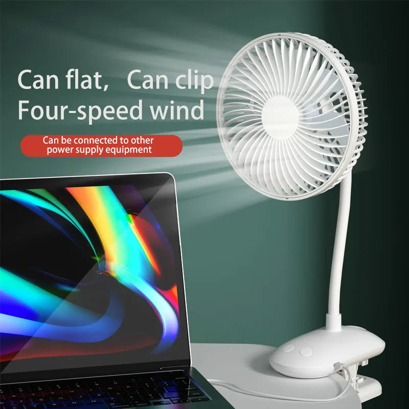 Rotating Desk Clip Fan