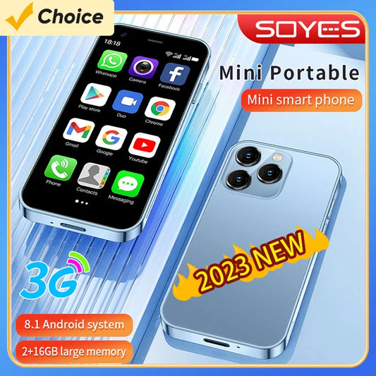 2023 NEW SOYES XS15 Mini Smart Phone for Kids