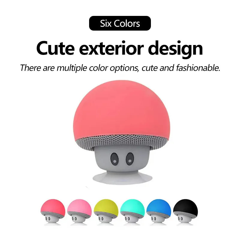 Universal Wireless Mushroom Bluetooth Speaker