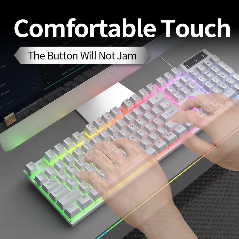 Pastel Colored Keyboard for PC